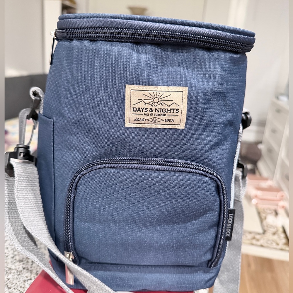 Lock&Lock Gray Insulated lunch box